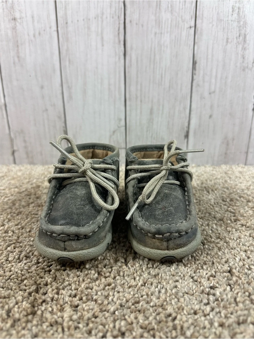 Twisted X Chukka Leather Driving Mocs Infant 3M